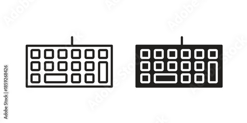Keyboard icons symbol collection. Vector Illustration. vector icon set.