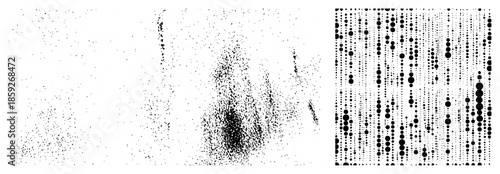 abstract dot composition