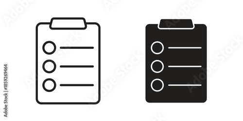 List icons symbol collection. Vector Illustration. vector icon set.