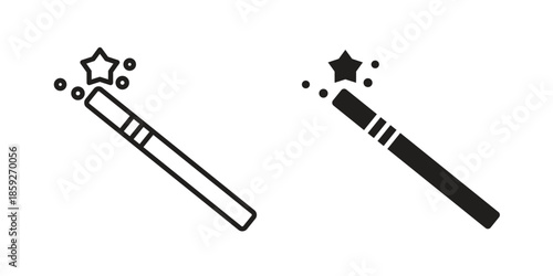 Magic icons symbol collection. Vector Illustration. vector icon set.