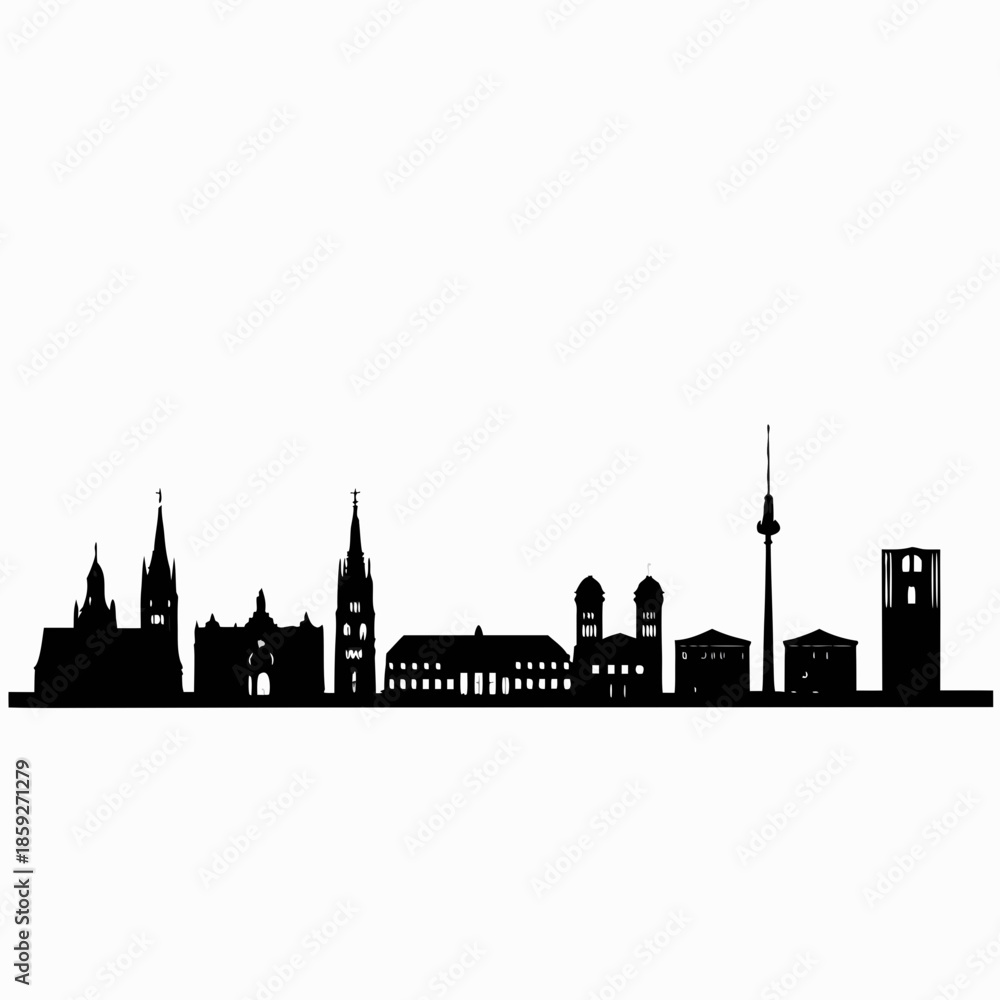 Fototapeta premium london skyline in red