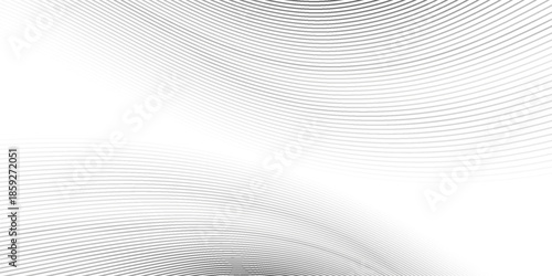 Vector illustration. Curved lines and networks symbolize interconnected nature of modern technology, bridging gaps with precision.