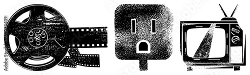 film reel power outlet