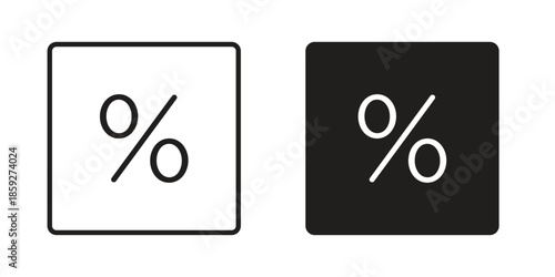 Percentage icons symbol collection. Vector Illustration. vector icon set.