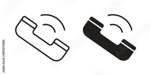 Phone call icons symbol collection. Vector Illustration. vector icon set.