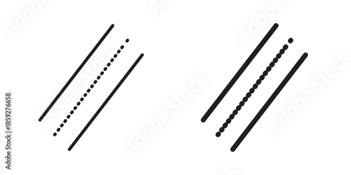 Road icons symbol collection. Vector Illustration. vector icon set.