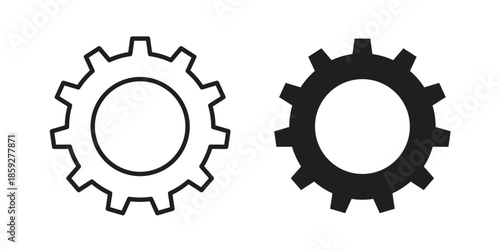 Settings icons symbol collection. Vector Illustration. vector icon set.