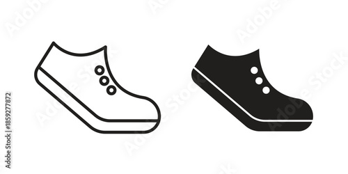 Shoes icons symbol collection. Vector Illustration. vector icon set.