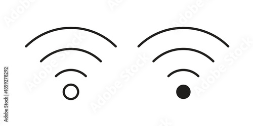 Signals icons symbol collection. Vector Illustration. vector icon set.