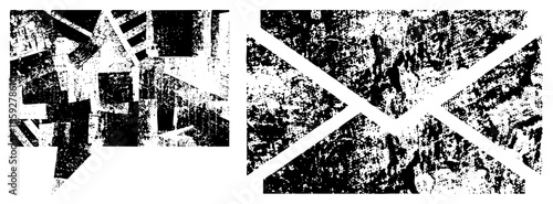 abstract geometric shapes fragmented texture