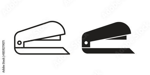 Stapler icons symbol collection. Vector Illustration. vector icon set.