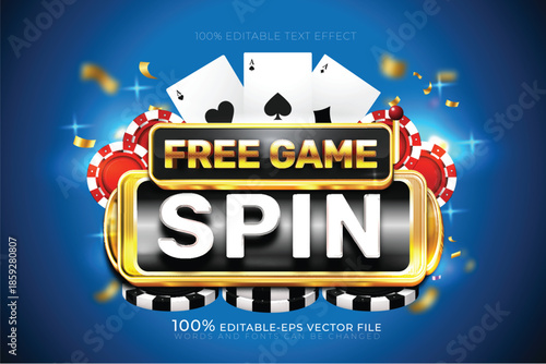free game spin poker casino chip design