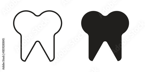 Tooth icons symbol collection. Vector Illustration. vector icon set.