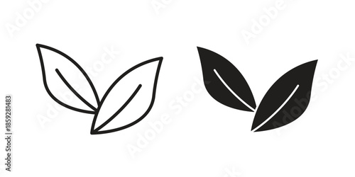 Vegan icons symbol collection. Vector Illustration. vector icon set.