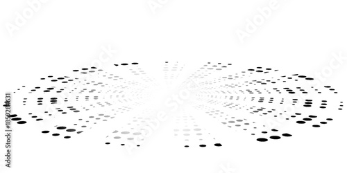 Grunge halftone gradient background. Faded grit noise texture. White and black sand wallpaper. Retro pixelated backdrop. Anime or manga style comic