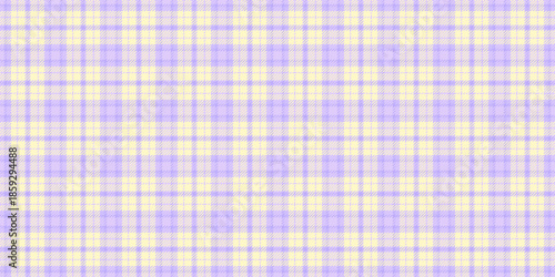Display pattern vector background, female check seamless fabric. Professional texture tartan plaid textile in lemon chiffon and light colors.