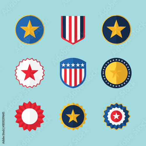 Military Medals and Badges Collection