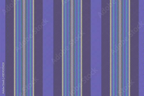 Arazil lines fabric vector, blank textile vertical stripe. Rarpet texture pattern background seamless in pastel and indigo colors.