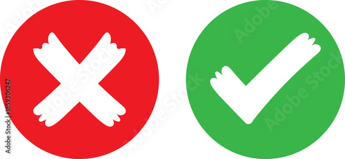 Error and success indicators