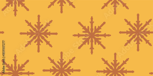 Snowflake design is ideal for holiday backgrounds,All over print  festive branding, textile and fabric prints, gift wrapping paper, wallpapers, greeting cards and seasonal packaging. The seamless 