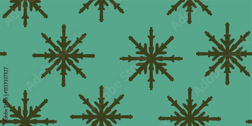Snowflake design is ideal for holiday backgrounds,All over print  festive branding, textile and fabric prints, gift wrapping paper, wallpapers, greeting cards and seasonal packaging. The seamless 