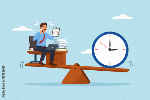 Work Life Balance Concept