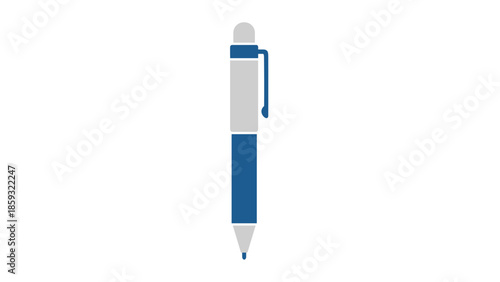 Blue and Silver Mechanical Pencil.