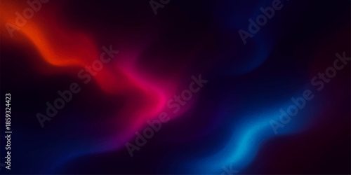 Abstract red fire and smoke with glowing swirling energy pattern