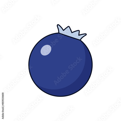 vector illustration of an apple with a drop