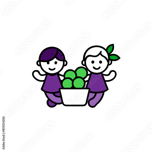 children playing with toys