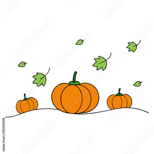 halloween pumpkin vector illustration