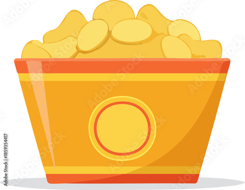 Bir kase patates cipsi