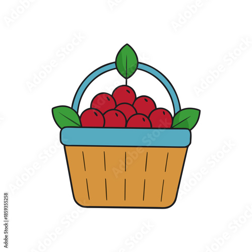 basket with berries