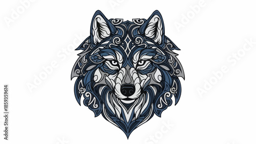 wolf head tattoo