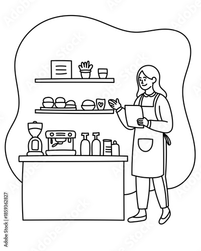 woman in the kitchen