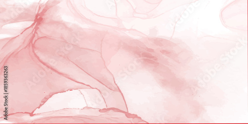 Abstract pink background with soft white lines features a rose colored grunge paper texture and a silk fabric pattern for an elegant valentine wallpaper design