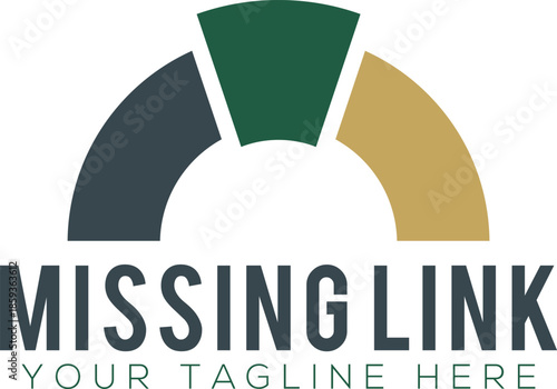 broken chain with question mark like solution icon. flat trend modern simple inquiry logo design web element isolated on white. concept of query sign or request symbol or social network crash