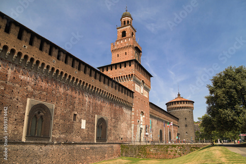 Filarete Tower at Castello Sforzesco, Milan