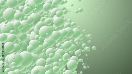 Density of Green Spheres in Abstract Space