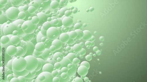 Density of Green Spheres in Abstract Space