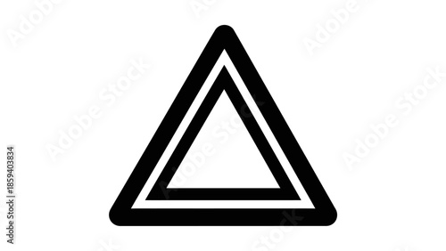 triangle vector illustration