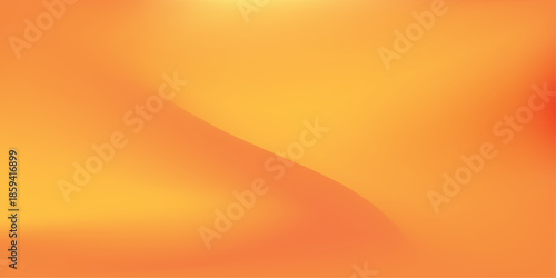 Orange gradient mesh background template copy space. Abstract colour gradation design for poster, banner, or landing page