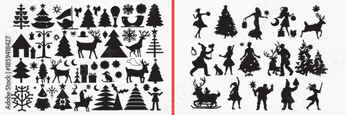 halloween silhouette illustration, spooky character figures, witch ghost monster art, creepy cartoon shadows, horror theme graphics, halloween clipart pack, spooky decoration vector, dark fantasy silh