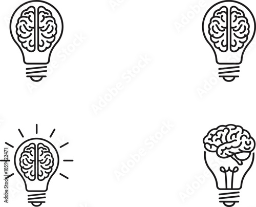 Outline Vector Icon Set Featuring Detailed Bean Pods Soybeans and Legumes for Organic Agriculture and Vegan Culinary Design