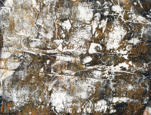 Abstract grunge background. Acrylic painting. Hand-drawn illustration.