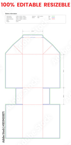 tuck end box variations angled opening dieline template box dieline die lines packaging custom dieline  box cardboard box dieline pizza box dieline printable product packaging layout,