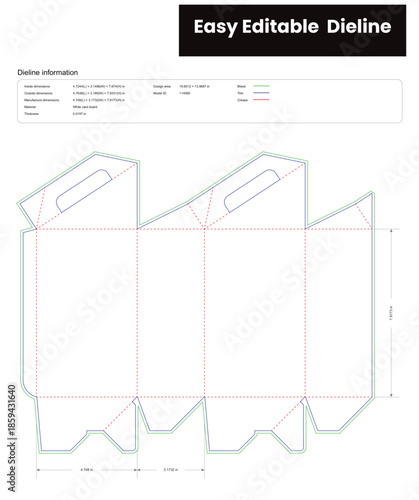 tuck end box variations diagonal dieline template box dieline die lines packaging custom dieline  box cardboard box dieline pizza box dieline printable product packaging layout,