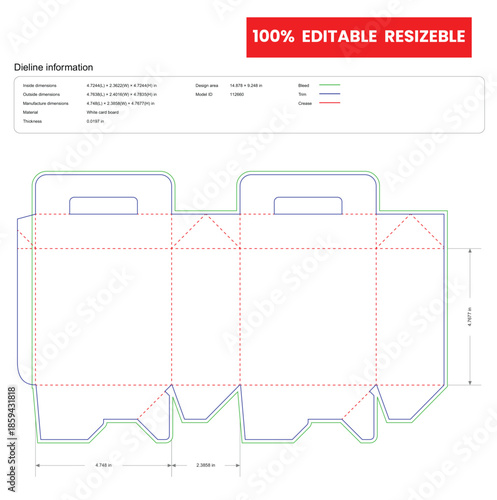 tuck end box variations edgefold dieline template box dieline die lines packaging custom dieline  box cardboard box dieline pizza box dieline printable product packaging layout,