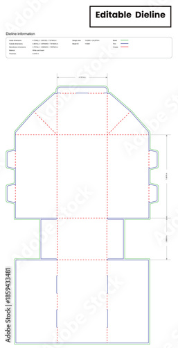 tuck end box variations side mortise locks dieline template box dieline die lines packaging custom dieline  box cardboard box dieline pizza box dieline printable product packaging layout,