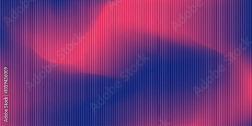 Minimalist Abstract Background with Soft Blue and Pink Gradients behind Rippled Glass Texture